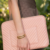 The Geneva Sleeve in Dusty Pink