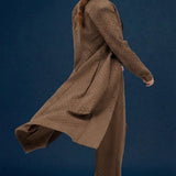 Ivy Impressing Long Tailored Jacket in Kalamata Olive