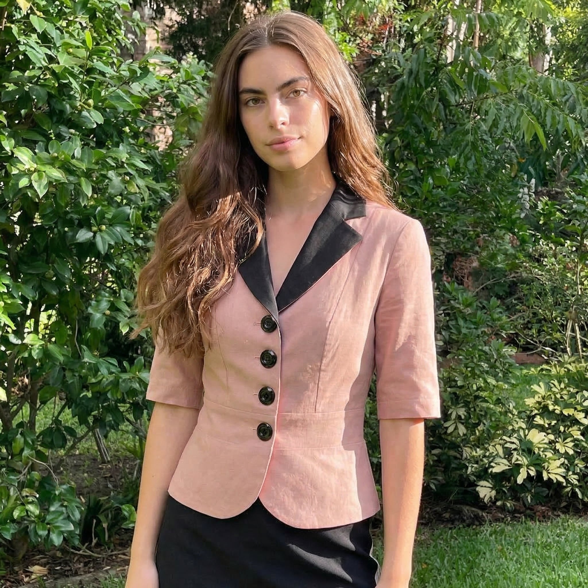 Iris Igniting Jacket in Dusty Pink