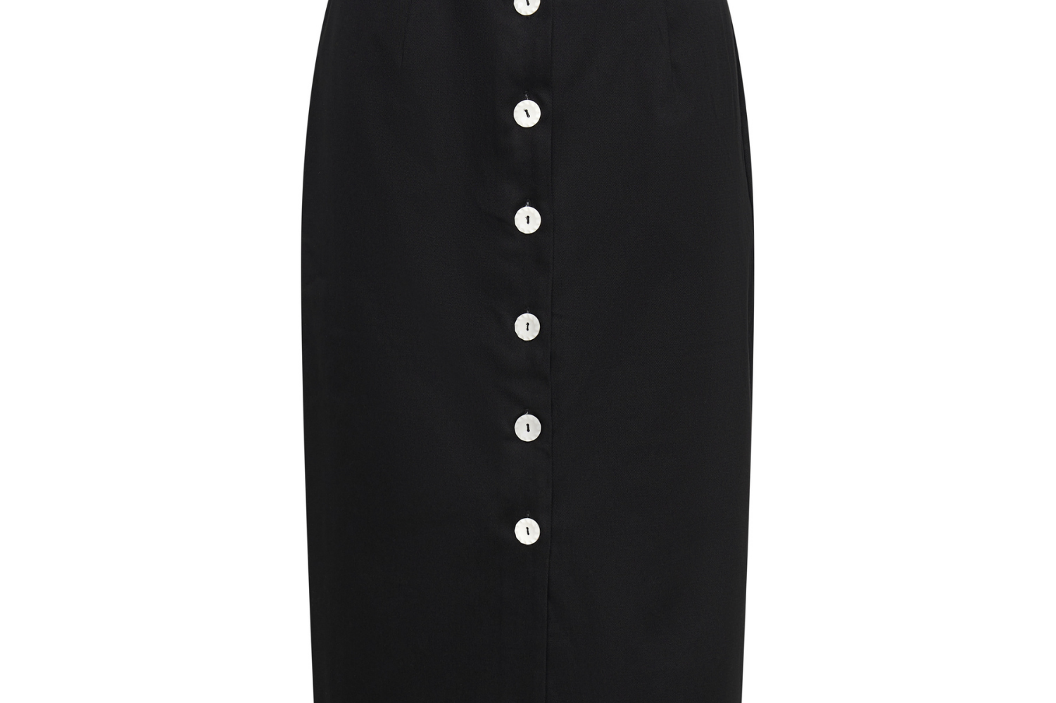 Florence Fluttering Skirt in Black Gingham detail OFFER: GET TOP FREE WHEN YOU BUY SKIRT